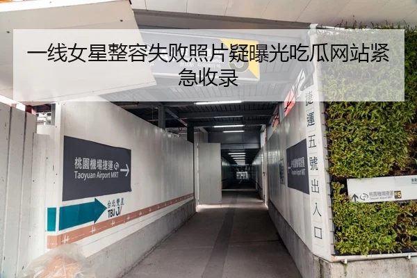 一线女星整容失败照片疑曝光吃瓜网站紧急收录